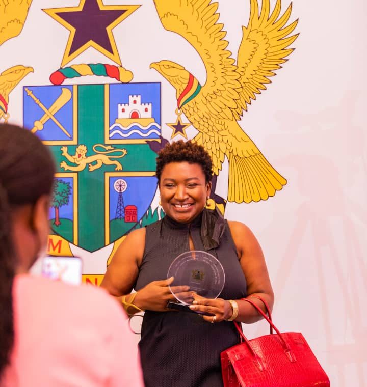 Our Managing Partner, Afua Koranteng received the plaque on the firms behalf.